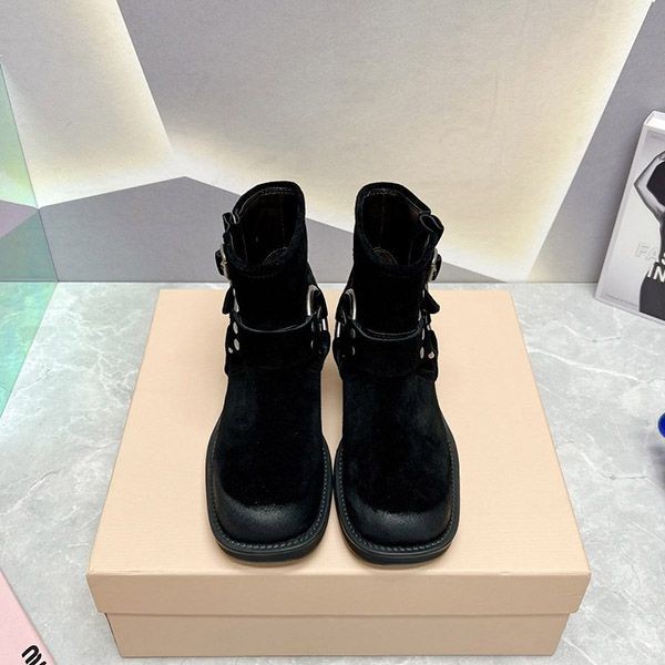 Attention ★ Miu Miu replica suede boots myd98215 Attention ★ Miu Miu replica suede boots myd98215