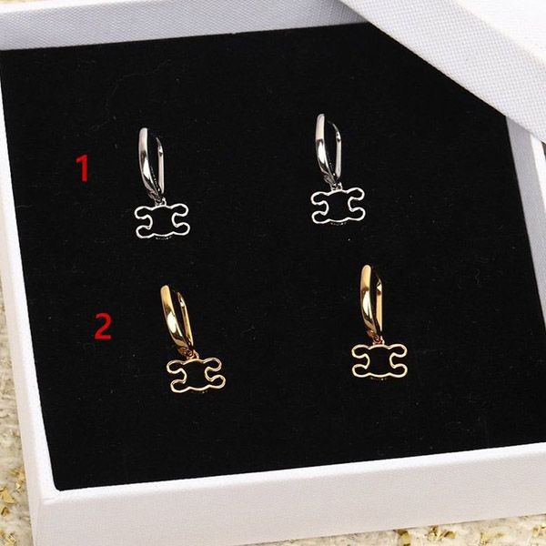 Super Hot Topic! Celine Triomphe Frame Logo Earrings Replica Gold Ceb82023 Super Hot Topic! Celine Triomphe Frame Logo Earrings Replica Gold Ceb82023