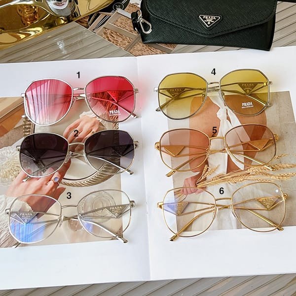 High-end brand Prada replica unisex sunglasses in 6 colors pur60267