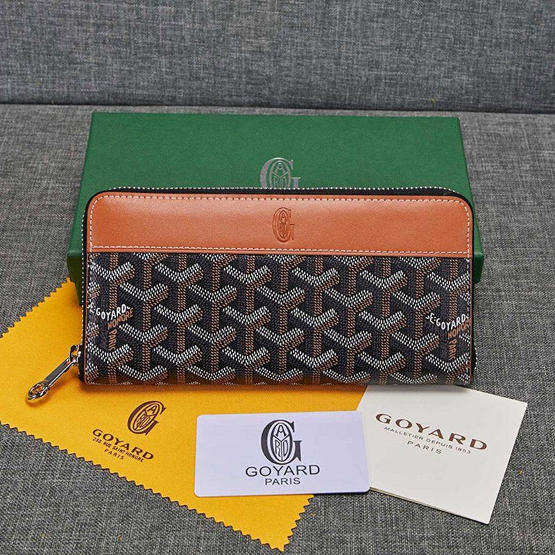 Sold out Goyard Matignon GM Long Wallet Special Color Replica Goh01162