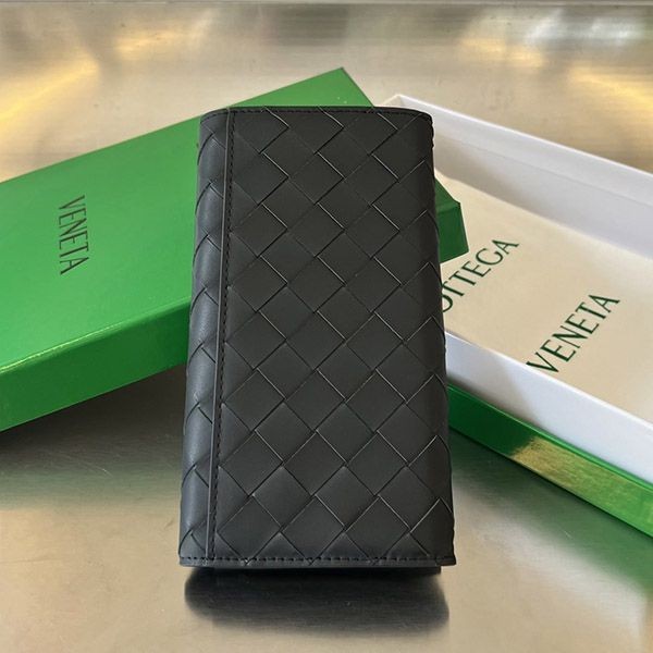 Sold out Bottega Veneta Long Wallet Intrecciato Calfskin Box54253