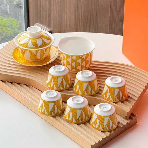 Immediate delivery Hermes copy Soleil d'Hermès tea cup P046015P