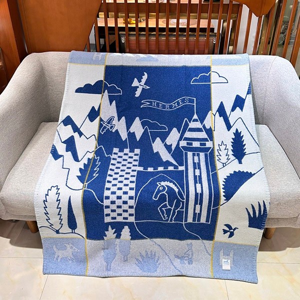 Hermes Blanket Replica Plaid Avalon Epope erk33686 Hermes Blanket Replica Plaid Avalon Epope erk33686
