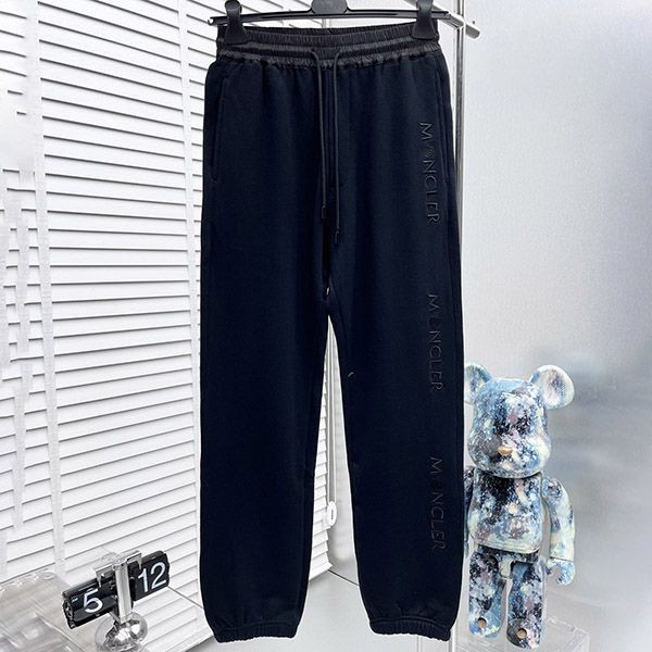 Autumn/Winter Sale Moncler Replica Flocked Logo Jogger Pants moa39122 Autumn/Winter Sale Moncler Replica Flocked Logo Jogger Pants moa39122