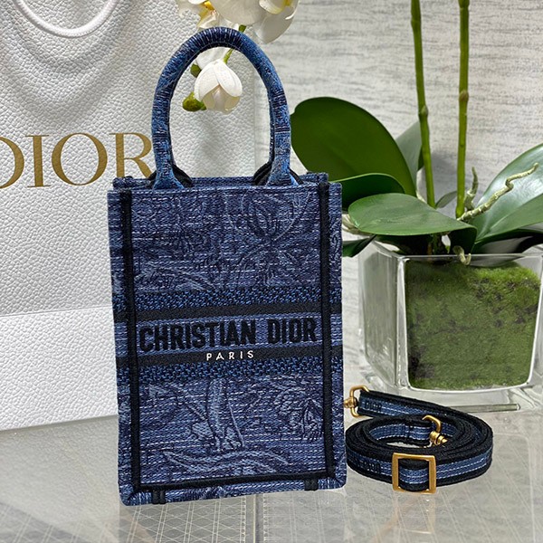 [Hard to get! Popular size!] Dior Book Tote Phone Bag Replica del36711