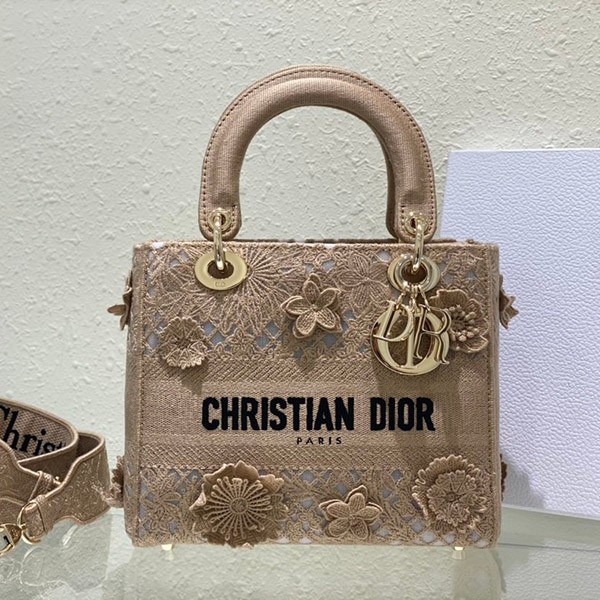 [Special embroidery!] Lady Dior replica bag medium deu43991