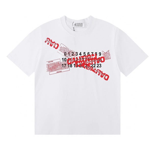 New sale MM6 Maison Margiela logo print T-shirt copy Maa90736 New sale MM6 Maison Margiela logo print T-shirt copy Maa90736