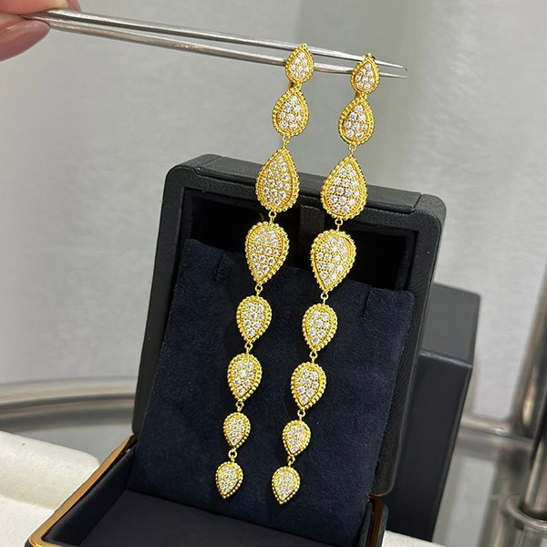 Hard to find Boucheron Serpent Bohème multi-motif pendant earrings replica JCO01447