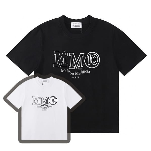 ★Popular in Japan! MM6 Maison Margiela Replica Numbering Logo T-shirt 2 colors Mae69112 ★Popular in Japan! MM6 Maison Margiela Replica Numbering Logo T-shirt 2 colors Mae69112