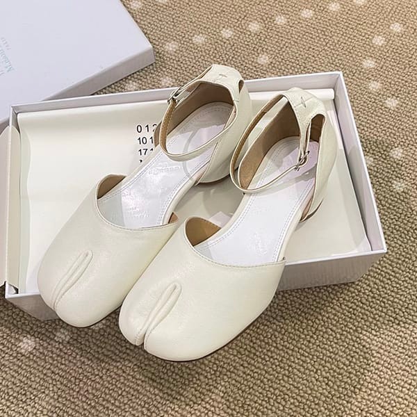 Cute Maison Margiela replica Tabi ankle strap ballerina sandals Mal93043