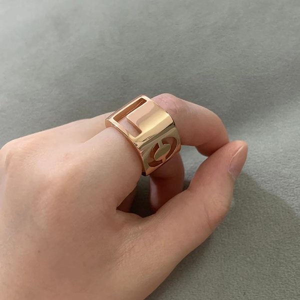 Sold out and popular ☆ Elegant Tiffany LOVE letter ring copy Tim92859