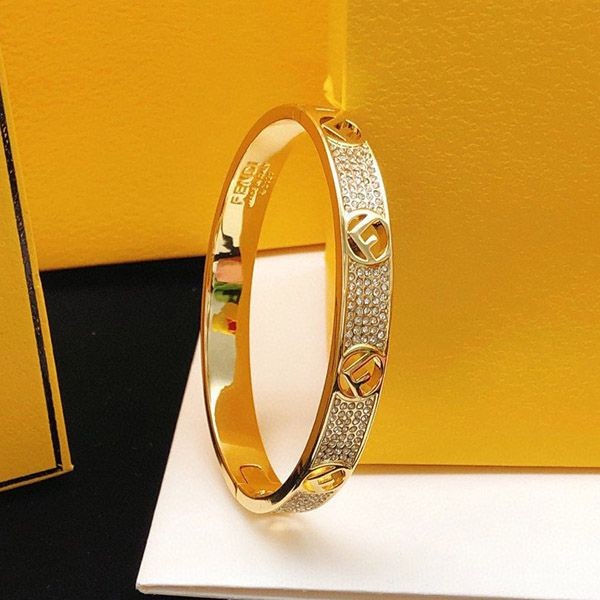 Fendi Diamond FF Bracelet Replica feo05604 Fendi Diamond FF Bracelet Replica feo05604