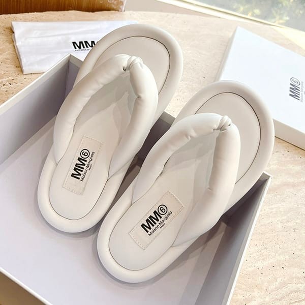 Very popular all over the world? Maison Margiela replica MM6 padded sandals in 3 colors S59WX0058 P3934T8013