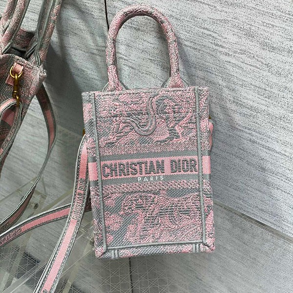 Dior Riviera Dior Replica Book Tote Phone Bag Mini S5555CRGOM89E