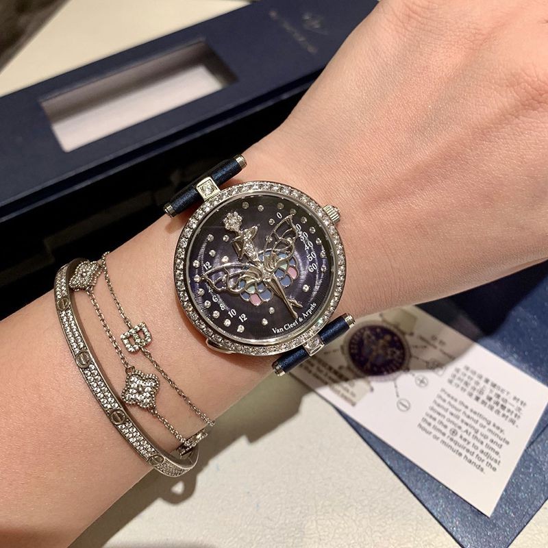 Best Price Challenge Van Cleef & Arpels Lady Arpels Yule Philant Watch Replica vau20136