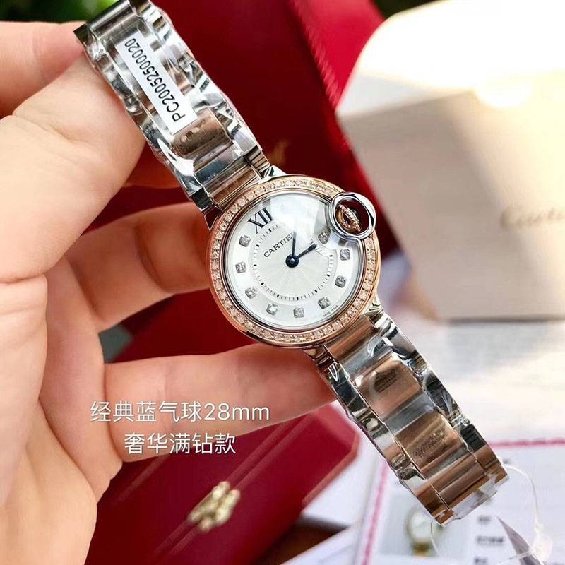 New for Spring/Summer: Cartier Ballon Bleu 28mm Replica W3BB0009