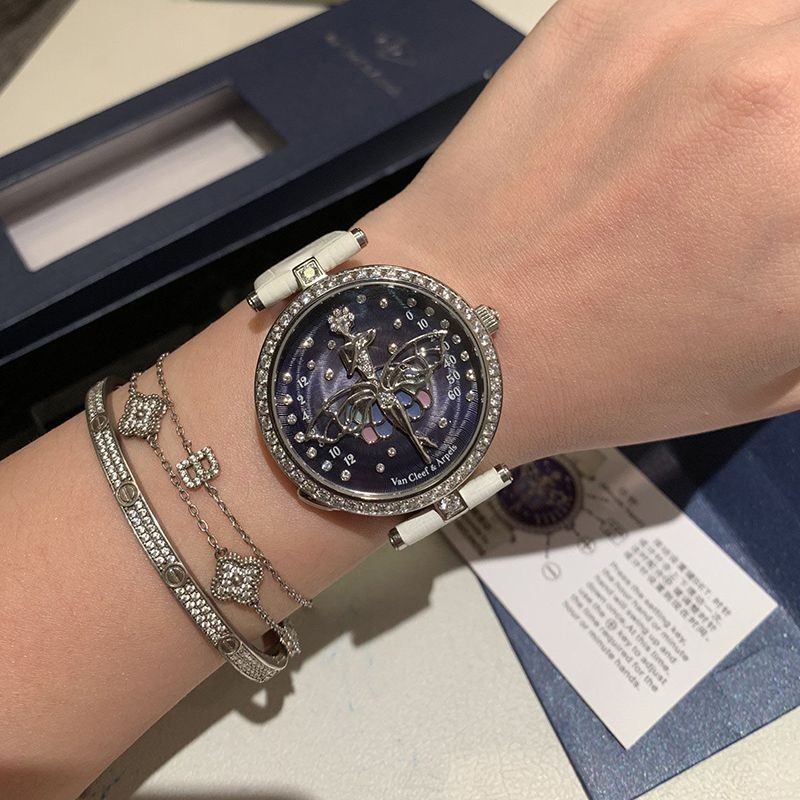 Van Cleef & Arpels Lady Arpels Heure Philander watch replica vah82351, sold out