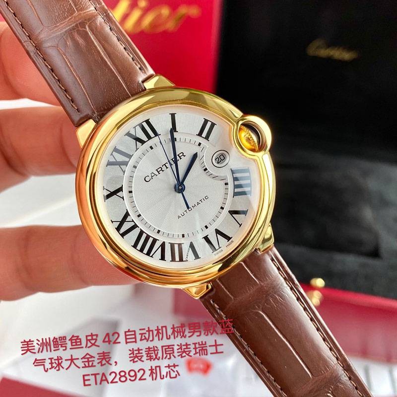 Cheapest price challenge Cartier Ballon Bleu 42mm fake W6900551