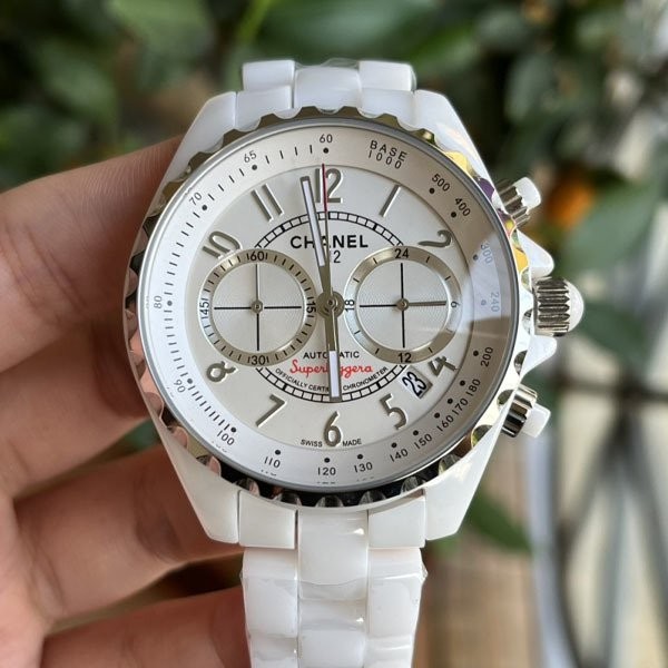 Sold out popular ☆ Elegant Chanel J12 watch replica 41mm white she72430 Sold out popular ☆ Elegant Chanel J12 watch replica 41mm white she72430