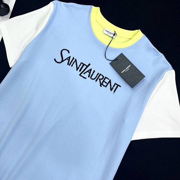 Saint Laurent Cotton Jersey T-Shirt Replica Sav13508