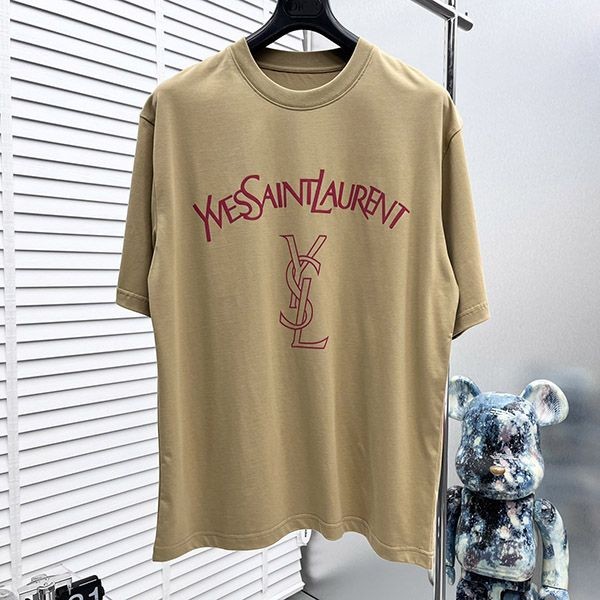 Immediate shipping Saint Laurent cotton jersey T-shirt Sar30982 Immediate shipping Saint Laurent cotton jersey T-shirt Sar30982