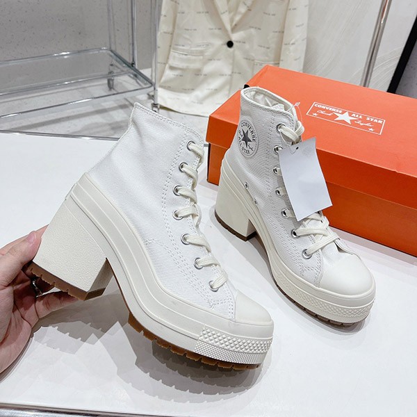 Super Hot Topic! Converse Rick Owens Replica Dark Star High Heel Sneakers rim75969