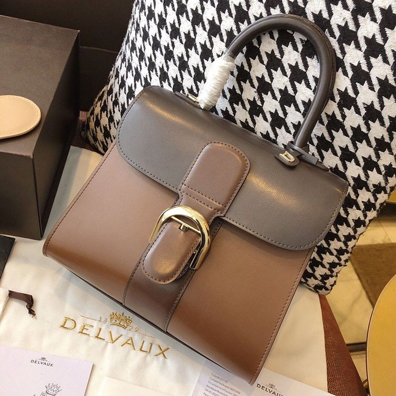 ★Popular in Japan! [Delvaux handbag replica] Brillant Ivory stitch medium handbag Der39858