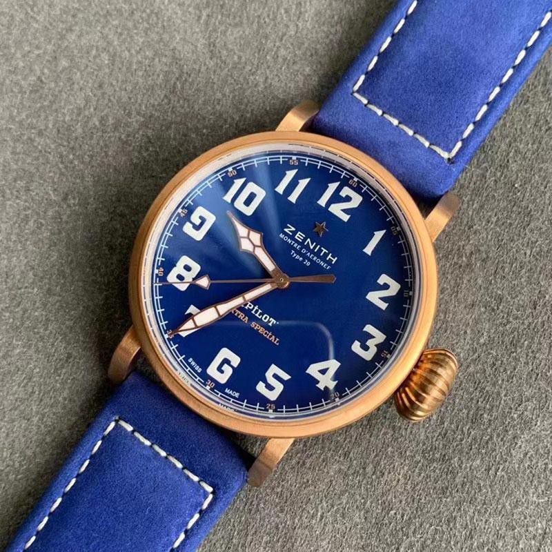 Extremely rare! Zenith Pilot Type 20 replica Extra Special 45mm zeo83672