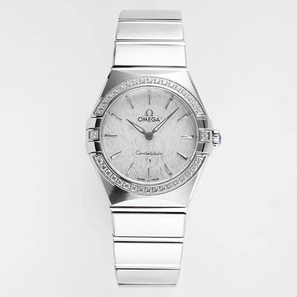 Hard to find fake Omega Constellation Polished Quartz OMH29120