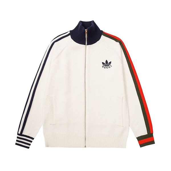 High quality adidasX Gucci cotton jersey zip jacket gul63235