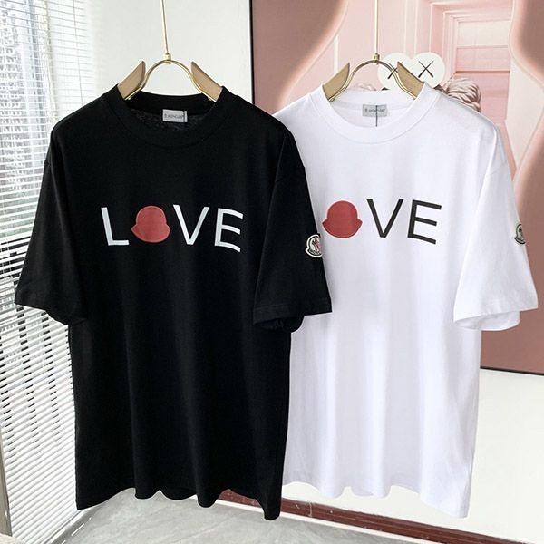 Super low price! Moncler logo print short sleeve T-shirt moe25038 Super low price! Moncler logo print short sleeve T-shirt moe25038