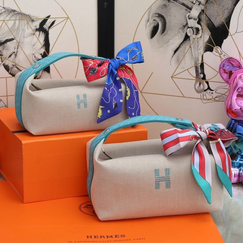 Not available in Japan ☆ Hermes replica travel pouch large bag erz63857