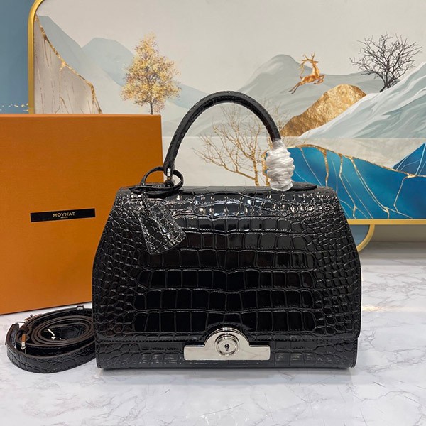 Moynat Rejane PM Bag Replica Crocodile mop66916