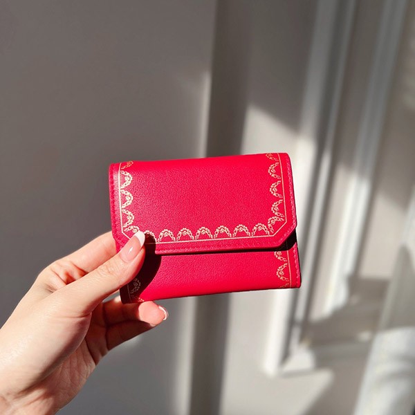 Immediate delivery ★ Cartier replica wallet calfskin L3001781