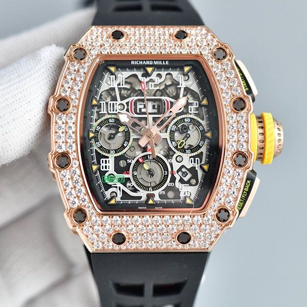Richard Mille Automatic Fake Flyback Chronograph RM11 ric35353
