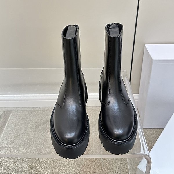 Popular Celine Bulky Back Fake Zip Triomphe Short Boots Cet09605