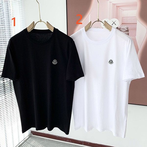 Immediate shipping Moncler replica logo print short sleeve T-shirt mou00897 Immediate shipping Moncler replica logo print short sleeve T-shirt mou00897