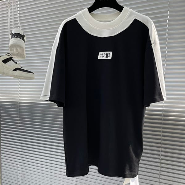 No. 1 in total sales! MM6 Maison Margiela logo print T-shirt copy Mac44174 No. 1 in total sales! MM6 Maison Margiela logo print T-shirt copy Mac44174