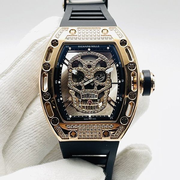 Classic Richard Mille Automatic Declutterable Rotor Replica rih53664