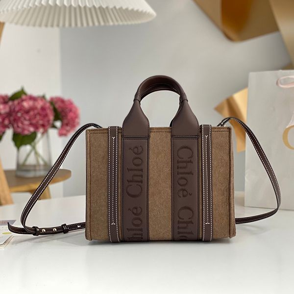 Luxury brand Chloe Woody replica medium canvas tote bag cha75565 Luxury brand Chloe Woody replica medium canvas tote bag cha75565
