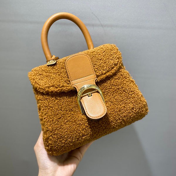 Very popular!! New color Delvaux Brillant fluffy handbag copy Dej09565 Very popular!! New color Delvaux Brillant fluffy handbag copy Dej09565