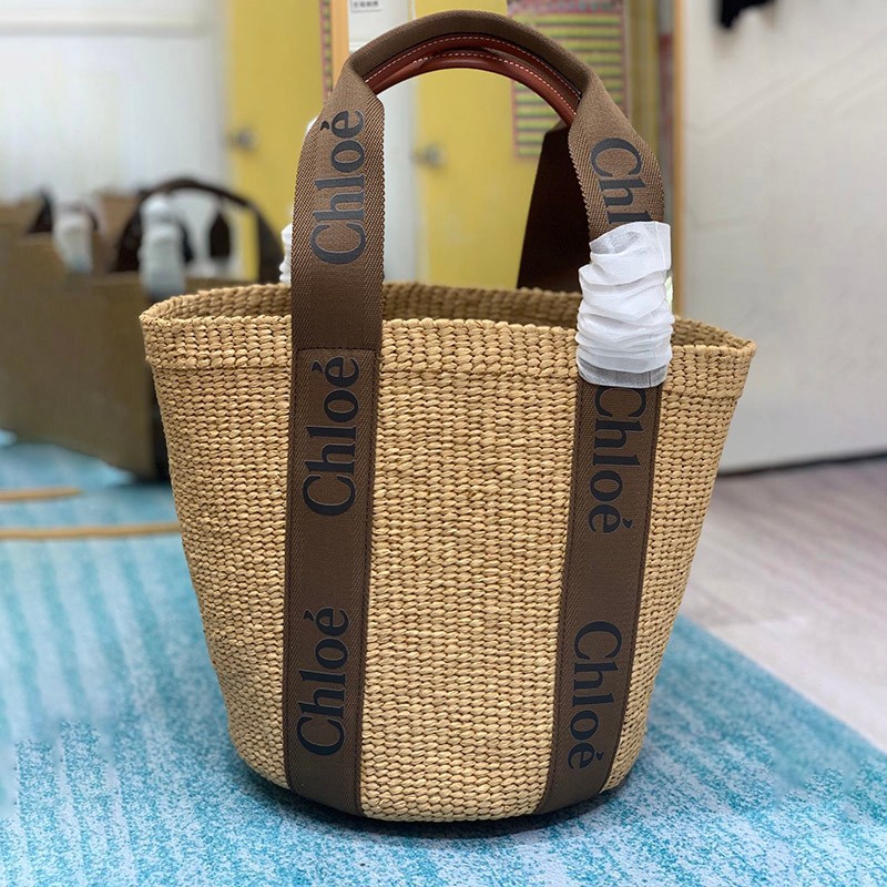 No customs duties Chloe Woody Fake Basket Bag ☆Raffia Tote Bag☆Free Shipping Basket Bag Woody chc72820 No customs duties Chloe Woody Fake Basket Bag ☆Raffia Tote Bag☆Free Shipping Basket Bag Woody chc72820