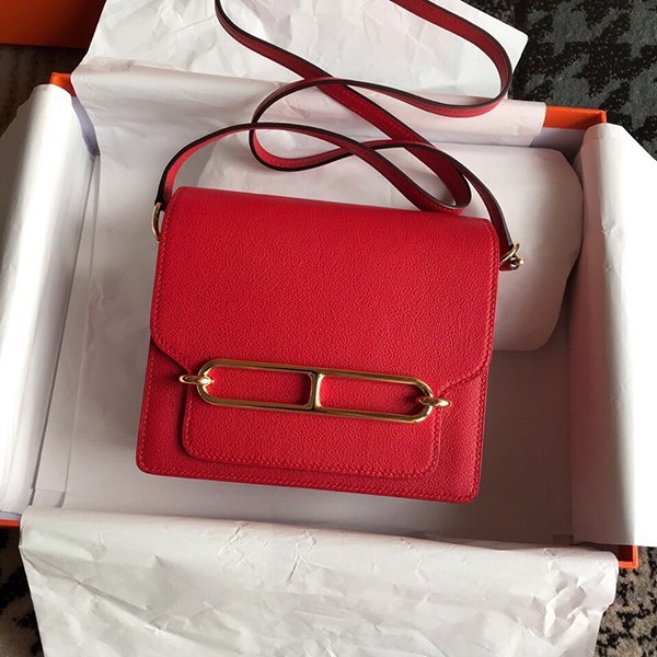 Hermes Luli Mini Bag Louris Gold/Silver Hardware