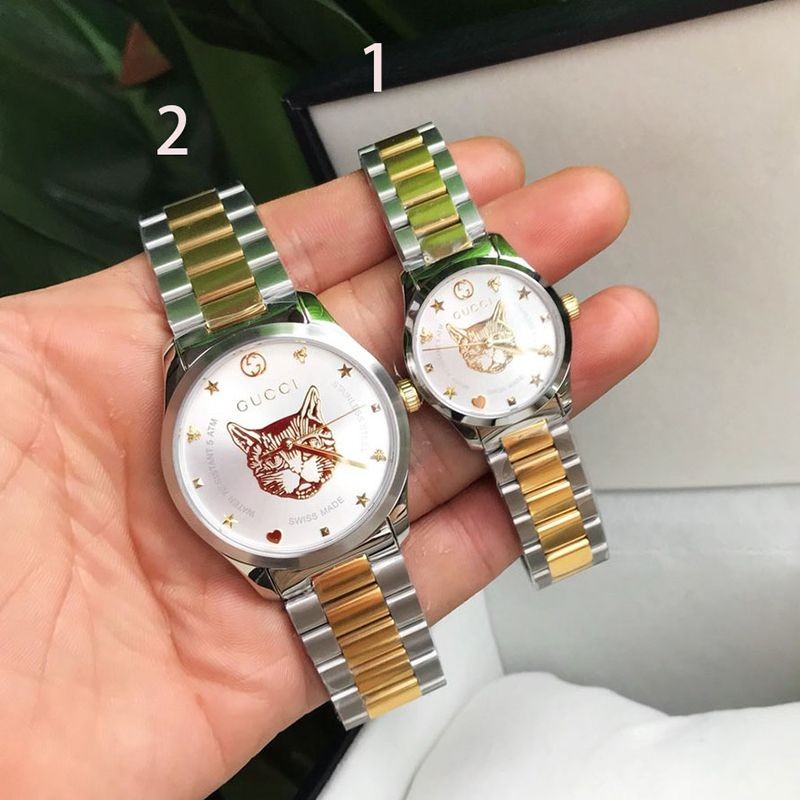 ★Popular in Japan! Gucci G-Timeless Watch Replica☆Cat 38mm/27mm Watch YA126596