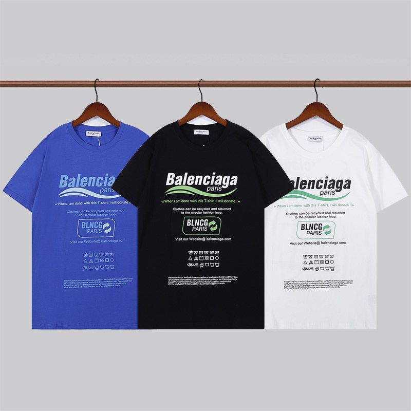 New Spring Balenciaga Replica Dry Clean T-shirts in 3 colors baf57916
