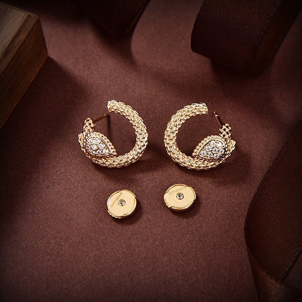 Boucheron Serpent Bohème Hoop Earrings Replica JCO04CAB01 Boucheron Serpent Bohème Hoop Earrings Replica JCO04CAB01