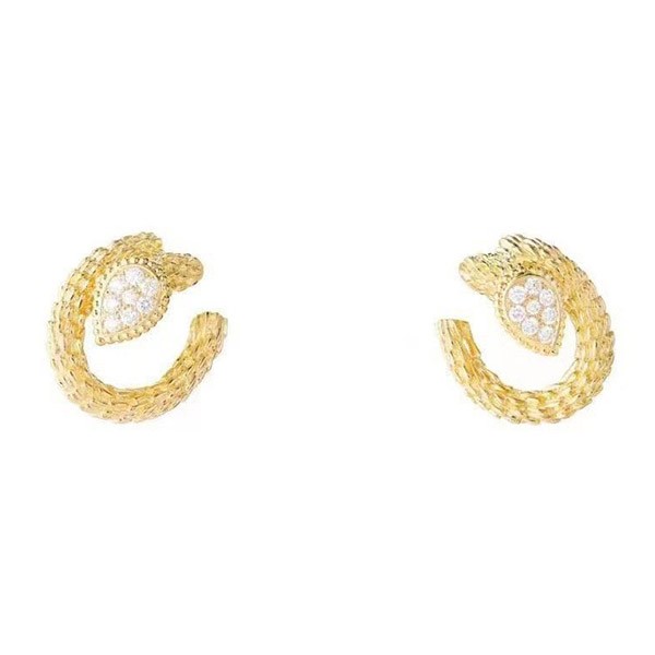 Boucheron Serpent Bohème Hoop Earrings Replica JCO04CAB01