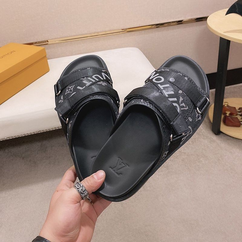 Eye-catching color [Louis Vuitton] Honolulu Mule Sandals Replica vuf25618