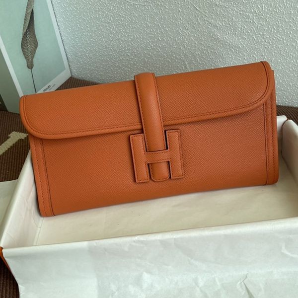 《Very Popular》Hermes Replica Jige Elan Pouch 29 Clutch Bag erq05562