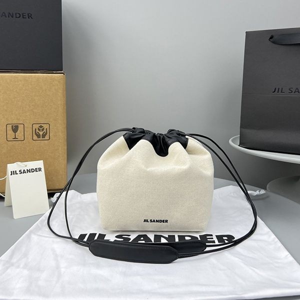 Very popular!! New color Jil Sander fake drawstring crossbody bag Jik62279